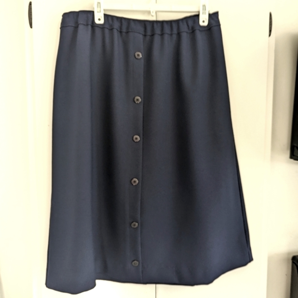 VTG 80s Navy Skirt